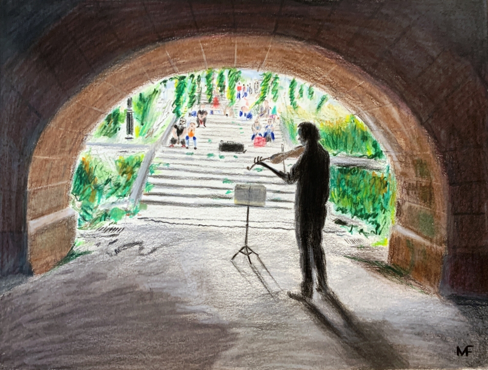 Tunnel Violist